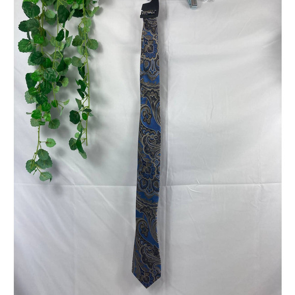 NWT Nordstrom Mens Shop silk paisley tie - Picture 1 of 3